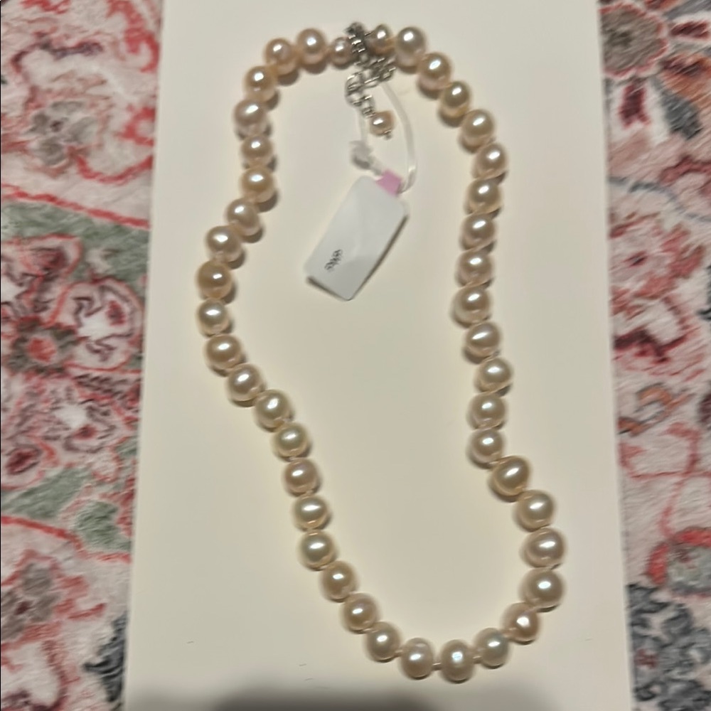 Classic Cream Pearl Necklace